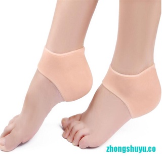 [zhong] 2 piezas de Gel hidratante de silicona para talón/calcetines agrietados para el cuidado de la piel/Protector caliente