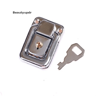 [beautyupdr] j402 caja de gabinete de bloqueo cuadrado con llave de resorte pestillo de captura cerraduras de palanca hasp caliente
