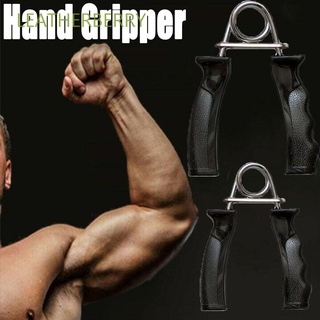 LEATHERBERRY Steel Hand Gripper Sport Finger Strengthener Hand Grips Expander Plastic Recovery Power Home Strengthen Strength Fitness Wrist Muscle Training