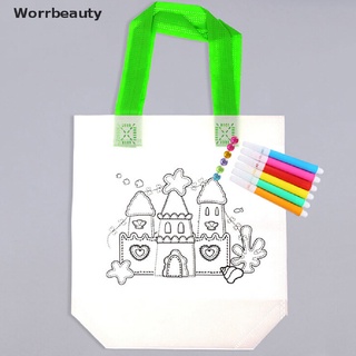worrbeauty niños diy dibujo artesanía bolsas de color niños aprendizaje juguetes con acuarela pluma co (5)