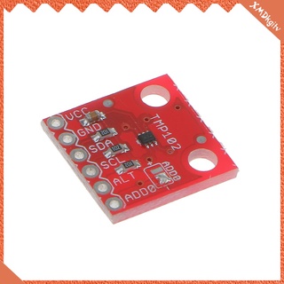 tmp102 placa de moudle de sonda digital de temperatura roja