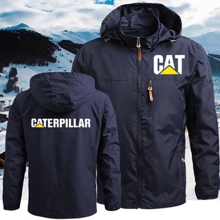 Nuevas chaquetas impermeables a prueba de viento transpirable chaqueta Caterpillar hombres moda al aire libre montaña y senderismo (2)