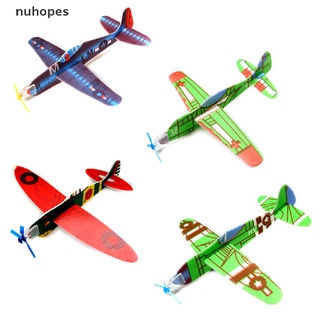 nuhopes 3 piezas diy planeador voladores juguetes educativos para niños regalo de mano fiesta bolsa de relleno co