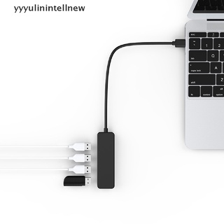 [yyyyulinintellnew] adaptador de cable de expansión multi hub de 4 puertos usb 2.0 para pc/laptop (2)