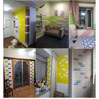 30*35 cm diy autoadhesivo 3d pegatinas de pared Papel Tapiz decoración de pared sala de estar pegatina para niños (9)