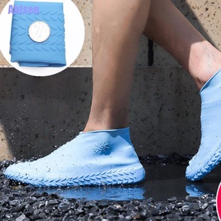 Ahlsen> funda de silicona impermeable para zapatos/protectores reutilizables antideslizantes para botas de lluvia