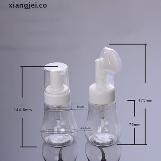 [xiangjei] 150 ml vacío limpiador facial espuma botella mousse loción transparente botella gel co
