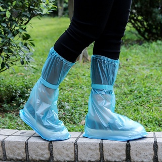 Y1zj 1 par de zapatos de lluvia botas cubierta impermeable antideslizante Durable para mujeres hombres al aire libre