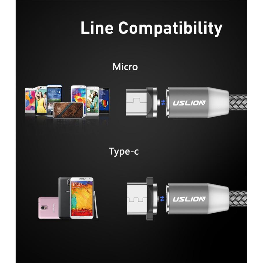 magnético usb cable de carga rápida usb tipo c cable imán cargador de datos carga micro usb cable de teléfono móvil cable usb (4)