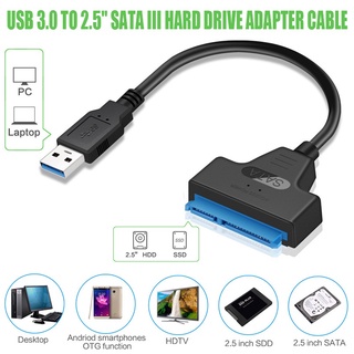 Cable Adaptador De Disco Duro USB 3.0 A 2.5 " SATA III UASP Convertidor Para SSD/HDD JfSmart (1)