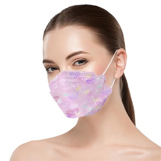 Máscaras Anti Polvo Transpirable Desechable Earloop Boca Mascarilla , Máscara Cara (6)