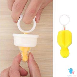 [Witty] cepillo de esponja de alimentación para biberón de leche para bebés/cepillo de esponja Berus Cuci Puting Susu Botol Puting
