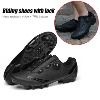mtb zapatilla de deporte de ciclismo bicicleta de montaña transpirable bicicleta racing bloqueo zapatos