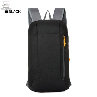 mochila de viaje deportiva al aire libre impermeable luz día pack multicolor doble bolsas de hombro