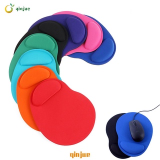Qinjue - alfombrilla para ratones, suave, antideslizante, ergonómica, ligera, colorida, cómoda, Multicolor