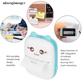 abongbangcr Impresora Térmica Portátil Foto Etiqueta De Imagen Bluetooth Para Teléfono Móvil [Caliente]