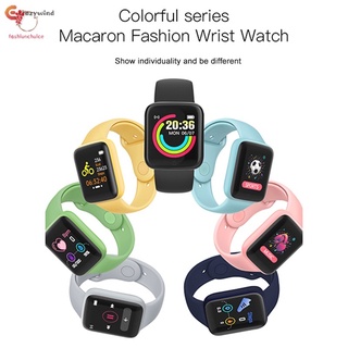 D20s Y68 Smart Watch Macaron colores Fitness Tracker presión arterial Monitor de frecuencia cardíaca sueño Fitness reloj inteligente