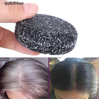 qukiblue color de cabello tratamiento de tinte de bambú carbón limpio detox barra de jabón negro champú co (3)