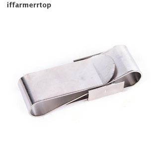 iffarp clip de tiza magnética de acero inoxidable portátil para taco de piscina snooker/billiard.