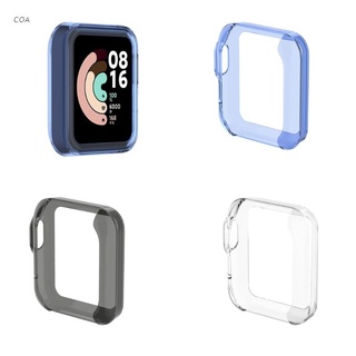 COA Ultra-Slim TPU Watch Case Skin Protective Cover for -Xiaomi Mi Watch Lite Global Version for Redmi Watch Accessories