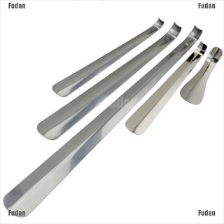 <Fudan> Durable Stainless Steel Shoe Horn Shoehorn Lifter Long Handle 16-58Cm 5 Sizes
