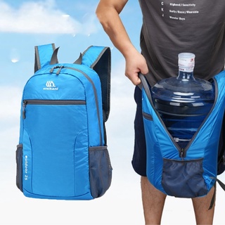 Lightweight Nylon Foldable Backpack Waterproof Travel Backpack Women Men Bag Camping Shoulder Bag for Girls Boys Teenagers Bag