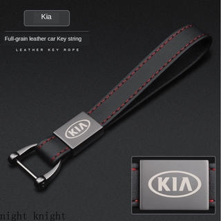 Para Kia primera capa de cuero de la llave del coche de la correa adecuada para K3/RIO/K5/Cerato/Picanto/Sorento/Rondo/Sephia/Koup