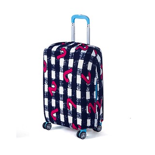 Cubierta de equipaje 18-20 pulgadas elástico no tejido a prueba de polvo bolsa de viaje cubierta de maleta (9)