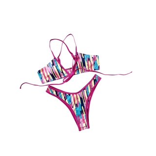 Conjunto De bikini Push-Up para mujer con estampado Sexy/ropa De playa Shenxinking588.Br (4)