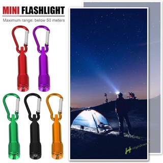 Mini linternas LED Ultra brillantes para mosquetón/al aire libre/campamento/incentivador/incendiario