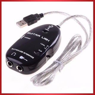 Adaptador De Interfaz De Enlace USB De Cable De Guitarra Para Reproductores Regalo