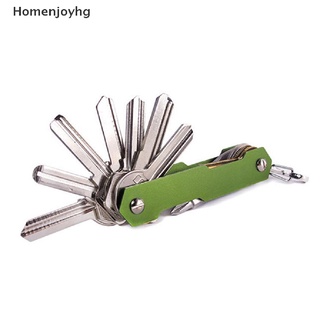 hhg> llavero multifunción edc aluminio smart cartera organizador de llaves de metal llavero bien