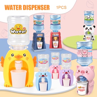 dispensador de agua de simulación de los niños mini plástico durable patrón de dibujos animados fácil de limpiar juguetes