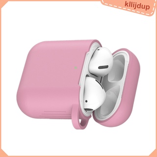 [kllijdup] auriculares cargador de auriculares caso Shell antigolpes cubierta bolsa para Airpods 1 2 (5)
