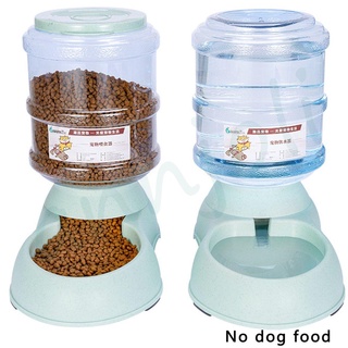 【anli】Pet Feeder Water Dispenser Suit Plastic Automatic Pet Feeder For Cats And Dogs