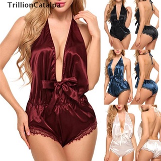 [Trillion] lencería Sexy para mujer ropa de dormir ropa interior tanga Babydoll ropa de dormir vestido.