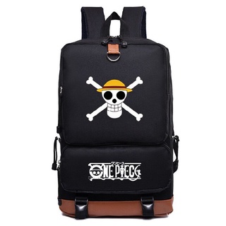 New style one piece Backpacks Anime Same paragraph Laptop Men Backpack Vintage Travel Games Movies Anime Male Bag Casual student2021 uOK9