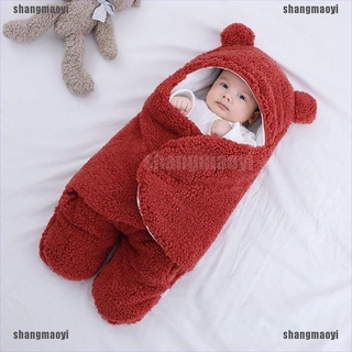 {shangmaoyi} saco de dormir para bebé, Ultra suave, suave, esponjoso, recién nacido, manta de recepción