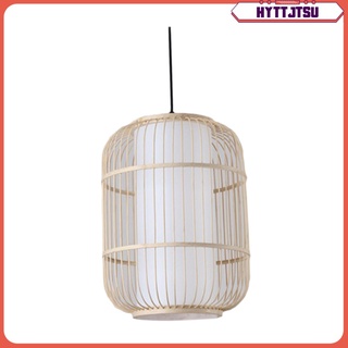 Hyttjtsu señuelo De bambú Estilo chino E27/luz Decorativa/novedad/tejido/iluminación/gotalight Para Sala De té/Aisle