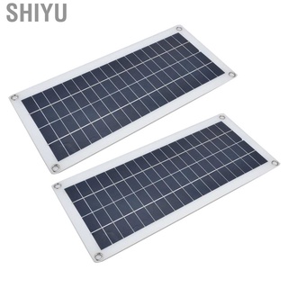 shiyu 2x10w - kit de cargador de batería de emergencia, diseño monocristalino, panel solar