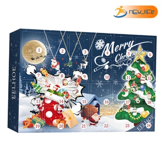 [Bestdeal] Calendario de adviento 2021 navidad colgante adornos caja para niños adultos