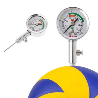 pelota de fútbol con medidor de presión/reloj de aire para voleibol de baloncesto