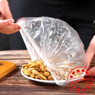 100 unids/bolsa de plástico pe transparente desechable chaleco de almacenamiento de alimentos ahorro de alimentos fresco mantenimiento envoltura u9k2