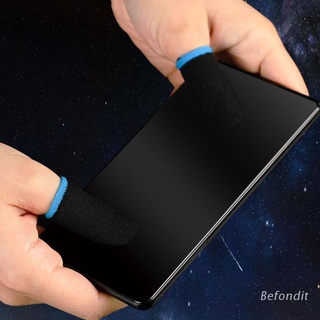 bef 5 pares transpirable controlador de juego cubierta de dedo a prueba de sudor sin arañazos sensible pantalla táctil gaming finger pulgar manga guantes