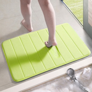 Alfombra de baño spl-alfombra de terciopelo absorbente para inodoro, antideslizante, alfombra decorativa para el hogar, Hotel (6)
