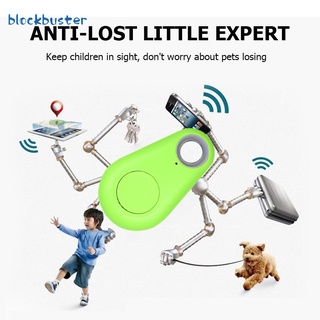 Blockbuster de alta calidad Bluetooth inteligente GPS Tracker para mascotas perro niño llave cartera Anti-pérdida detector de alarma