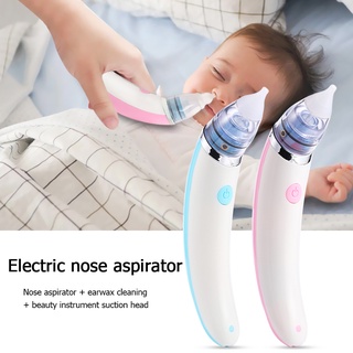 Ido12 Aspirador Nasal Eléctrico De Alta Calidad Para Bebé , Cera De Oídos , Limpiador De Nariz , Instrumento De Belleza Facial