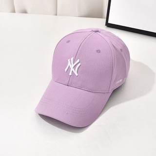 [Ajustable] MLB Gorra De Béisbol New York Yankees Casual Protección Solar Todo-Partido Portátil Sombrero De Algodón Para Hombres Y Mujeres (5)