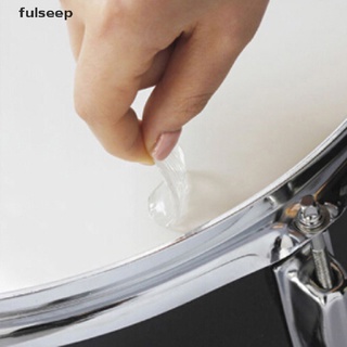[EFL] 12pcs Clear snare drum mute pad drum damper gel pads snare drum muffler GDX