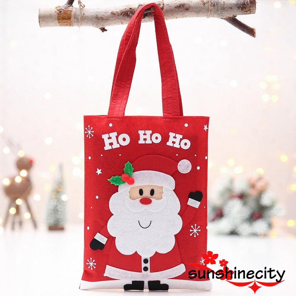 YIN-New Santa navidad bolsa de regalo de navidad caramelo feliz navidad bolsillo tienda (8)